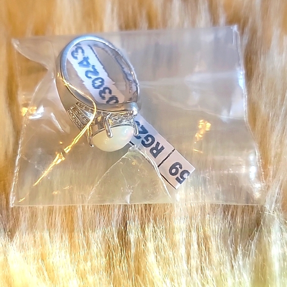 NEW 925 Sterling Silver Ring Oval Fire Opal 10x8mm Natural Gemstone Size 7 - Picture 7 of 9